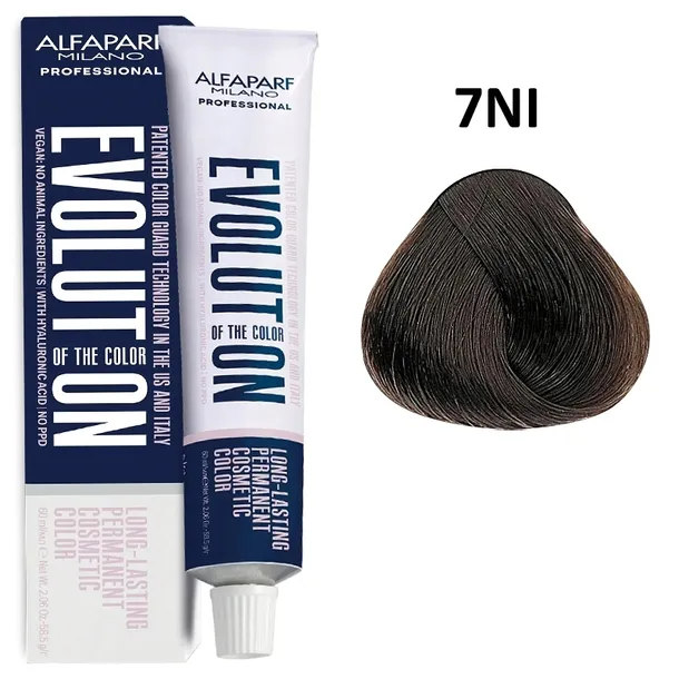 ALFAPARF EVOLUTION OF THE COLOR PROFESJONALNA FARBA DO WŁOSÓW 7NI 60ML