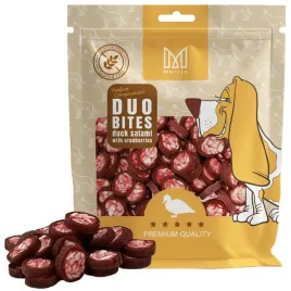 przysmak-dla-psa-duo-smakow-salami-z-kaczki-z-zurawina-200g