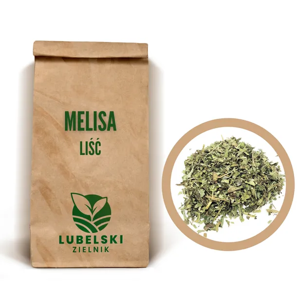 MELISA LIŚĆ MELISY CIĘTY 50 G - LUBELSKI ZIELNIK