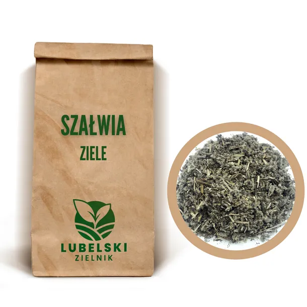 SZAŁWIA ZIELE SZAŁWII LEKARSKIEJ 1 KG - LUBELSKI ZIELNIK