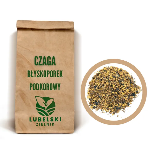 BŁYSKOPOREK PODKOROWY CZAGA 1 KG - LUBELSKI ZIELNIK