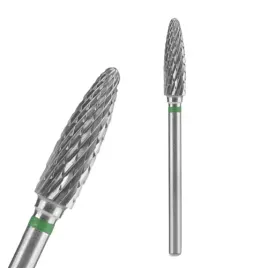 staleks-frez-z-weglika-stozek-okragly-zielony-4-mm-14-mm-ft90g040-14