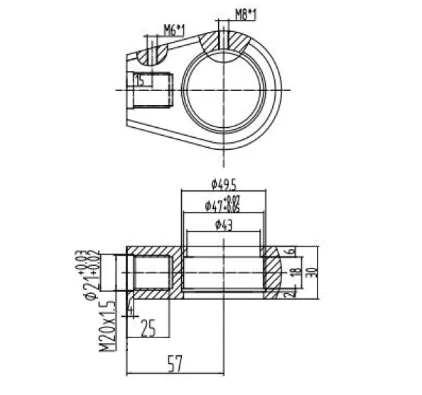 ucho-mocowanie-silownika-fi30-producent-czesci-ol-mot-kutno
