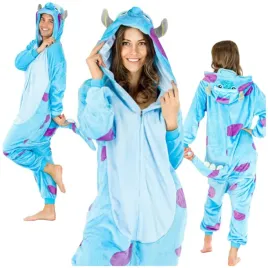 pizama-kombinezon-kigurumi-stroj-damska-meska-przebranie-sulley-prezent-xl