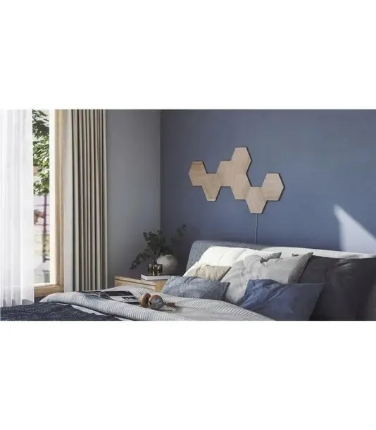 nanoleaf-elements-hexagons-zestaw-7-paneli-stan-powystawowy-ksztalt-zarowki-tradycyjna