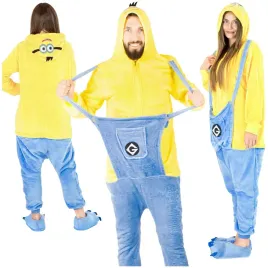 pizama-minionek-prezent-kombinezon-cieply-kigurumi-damski-meski-zamek-m