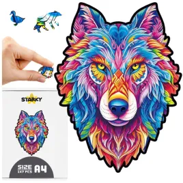 puzzle-drewniane-dla-dzieci-wilk-147-elementow-zwierzeta-ukladanka-prezent