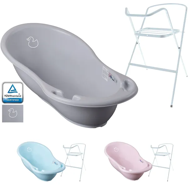 WANIENKA DLA DZIECKA ZESTAW 2W1 WANNA DUŻA + STOJAK TEGA BABY PRODUKT PL