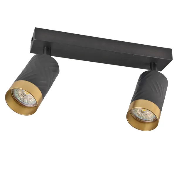 sanico-goldlux-reflektor-arras-2xgu10-szyna-sufitowa-czarno-zlota-323545