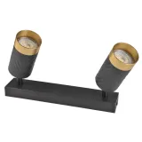 sanico-goldlux-reflektor-arras-2xgu10-szyna-sufitowa-czarno-zlota-323545