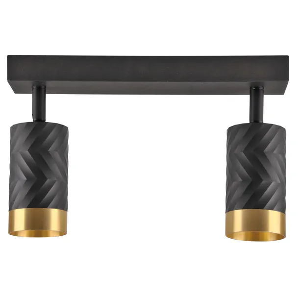 sanico-goldlux-reflektor-arras-2xgu10-szyna-sufitowa-czarno-zlota-323545