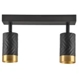 sanico-goldlux-reflektor-arras-2xgu10-szyna-sufitowa-czarno-zlota-323545