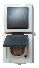 gniazdo-elektryczne-scienne-kopp-szary