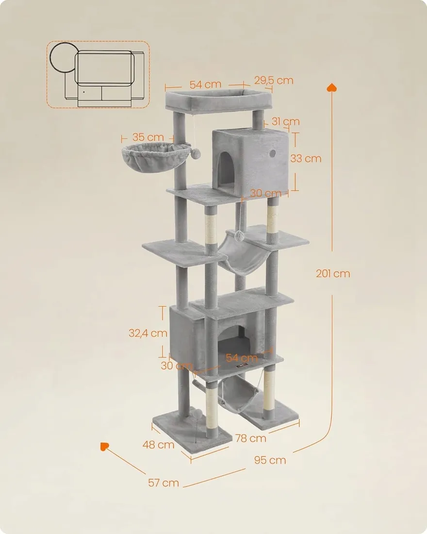 drapak-wysoki-songmics-161-220-cm
