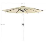 parasol-plazowy-songmisc-gpu30be-300-cm-marka-songmisc