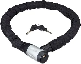 zabezpieczenie-rowerowe-relaxdays-22-cm-x-100cm-czarno-srebrny