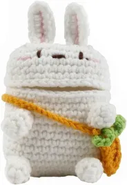 airpods-cases-silikonowe-etui-dla-airpods-1-and-2-krolik-z-karabinczykiem