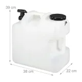 kanister-na-wode-relaxdays-25-l-stan-nowy