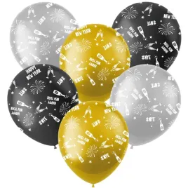 balony-happy-new-year-mix-folat-13-6-szt