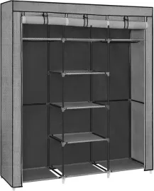 duza-szafa-songmics-materialowa-z-2-drazkami-150-x-45-x-175-cm-szara