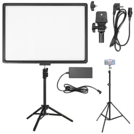 lampa-led-fotograficzna-studyjna-40w-3200-5600k-newell-air-1100-statyw