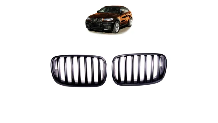 grill-bmw-x6-e71-e72-x5-e70-pojedyncze-zeberka-matt-black-stan-nowy