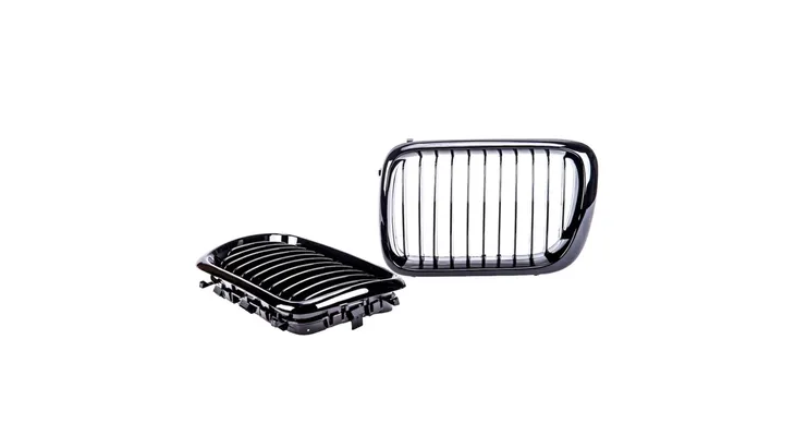 grill-bmw-3-e36-facelift-compact-pojedyncze-zeberka-gloss-black-stan-nowy