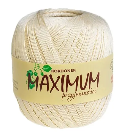 Kordonek MAXIMUM - Bawełna 100g / 565m - kol.375