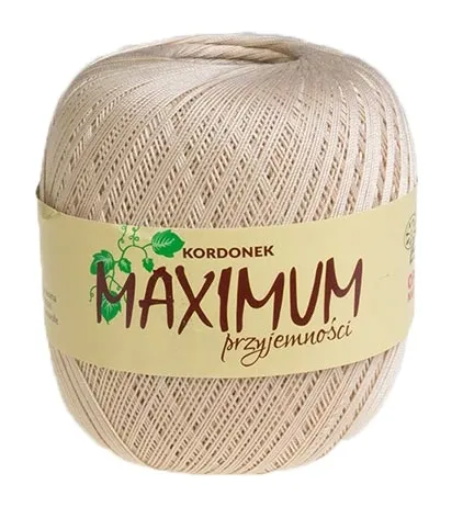 Kordonek MAXIMUM - Bawełna 100g / 565m - kol. 311