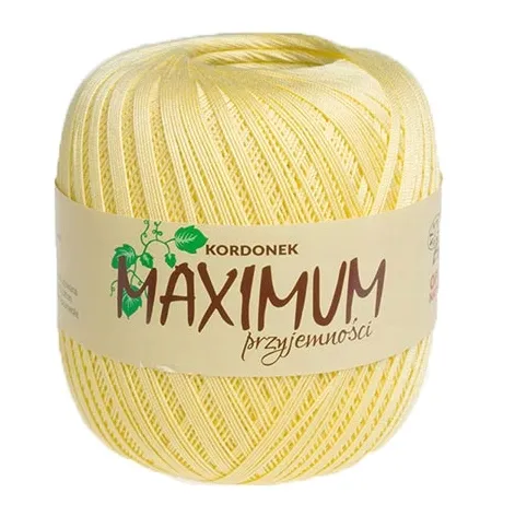 Kordonek MAXIMUM - Bawełna 100g / 565m -kol. 1512