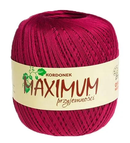 Kordonek MAXIMUM - MAXI Bawełna 100g / 565m - 1555