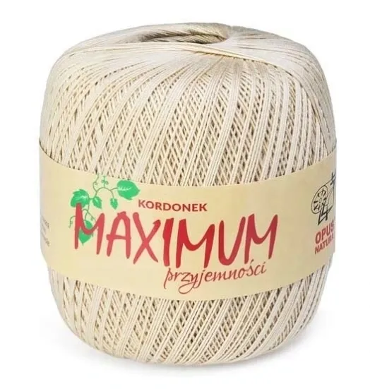Kordonek MAXIMUM - MAXI Bawełna 100g / 565m - 300