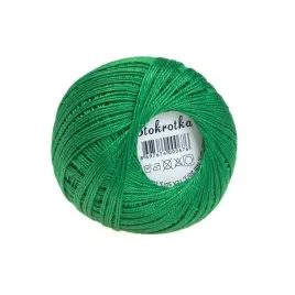 kordonek-stokrotka-zielony-326-100percent-bawelna-200-metrow-30-gr