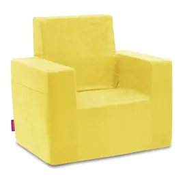fotelik-z-pianki-dla-dzieci-do-pokoju-fotel-z-kieszonka-classic-zolty