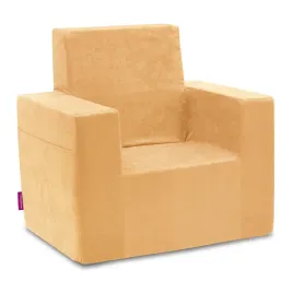 fotelik-z-pianki-dla-dzieci-do-pokoju-z-kieszonka-classic-j-pomaranczowy