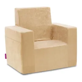 fotelik-z-pianki-dla-dzieci-do-pokoju-fotel-z-kieszonka-classic-bezowy