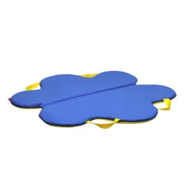 duza-mata-nieprzemakalna-kwiatek-zielono-niebieska