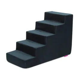 schodki-dla-malego-pieska-lub-kotka-5-stopni-czarne-50cm