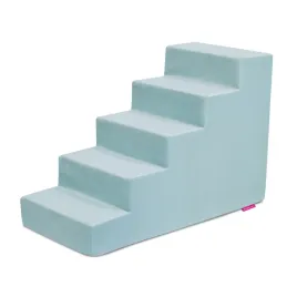 schodki-dla-malego-pieska-lub-kotka-5-stopni-niebieskie-50cm