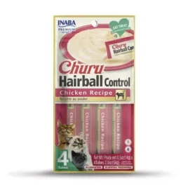 przysmak-inaba-churu-hairball-kurczak-4x14g-56g