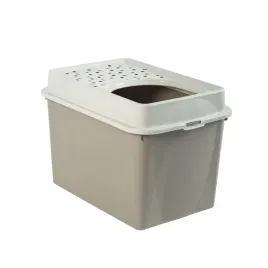 rotho-berty-kuweta-z-gornym-wejsciem-cappuccino