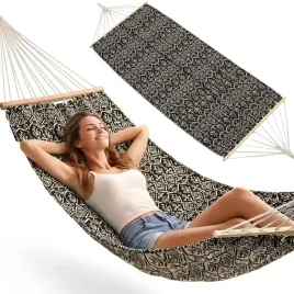 hamak-ogrodowy-1-osobowy-200x100cm-z-drazkiem-etno-czarno-bialy-1078106