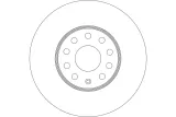 trw-tarcza-hamulcowa-przod-df4295-producent-czesci-trw