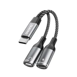 2w1-adapter-przejsciowka-rozdzielacz-usb-c-na-zasilanie-i-sluchawki-szary