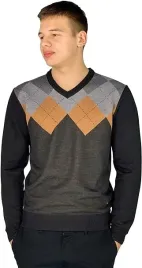 y2895-pierre-cardin-v-neck-argyle-knitted-jumper-sweter-meski-m