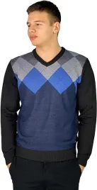 y2901-pierre-cardin-crew-and-v-neck-argyle-knitted-jumper-sweter-meski-3xl