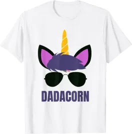 am5967-damska-bawelniana-koszulka-t-shirt-dadcorn-jednorozec-s
