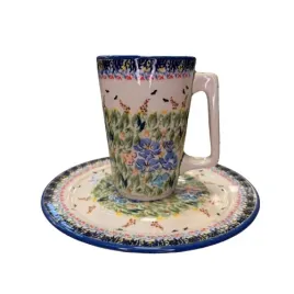 filizanka-talerz-magda-ceramika-boleslawiec