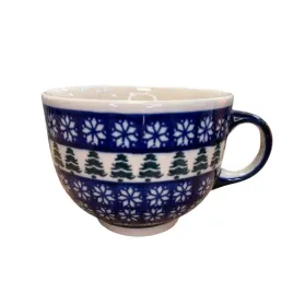 filizanka-platki-sniegu-i-choinki-d-914-ceramika-boleslawiec