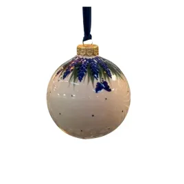 bombka-duza-lawenda-ceramika-boleslawiec